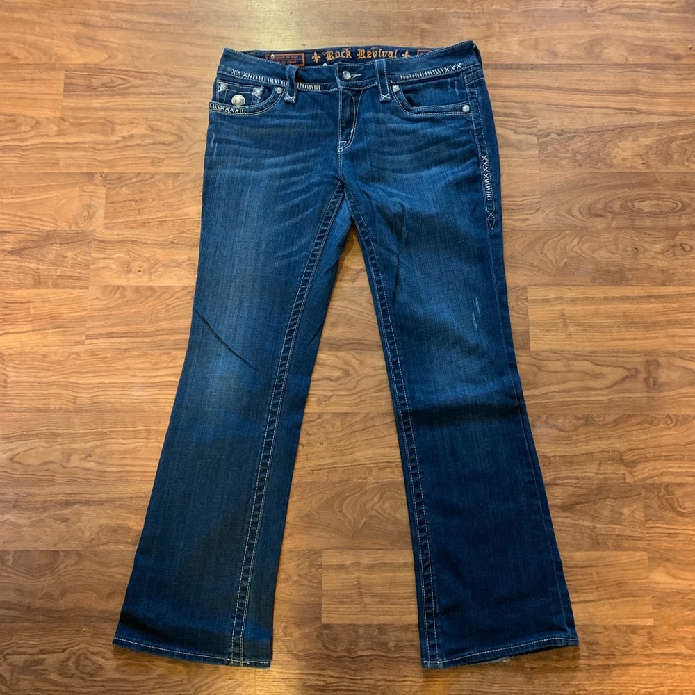 Rock Revival Celine bootcut jeans-low rise